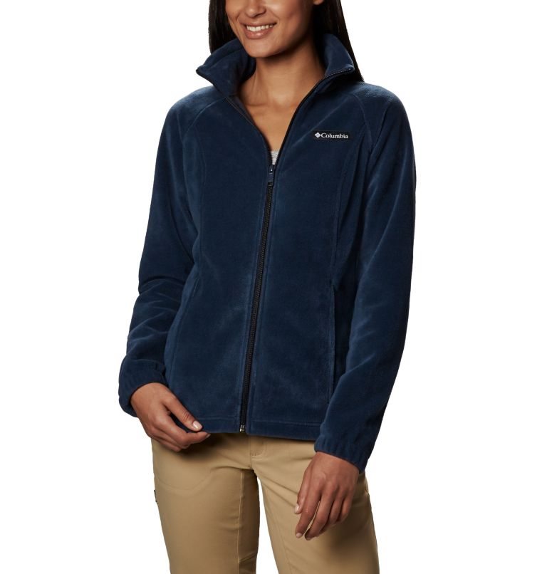 Jachete Din Lână Columbia Benton Springs Full Zip Dama Bleumarin | AX7Q8ASZ0