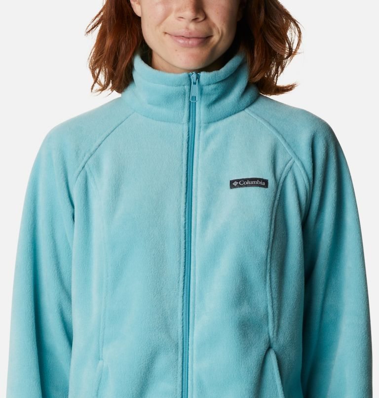 Jachete Din Lână Columbia Benton Springs Full Zip Dama Turcoaz | CHAMQ987Z