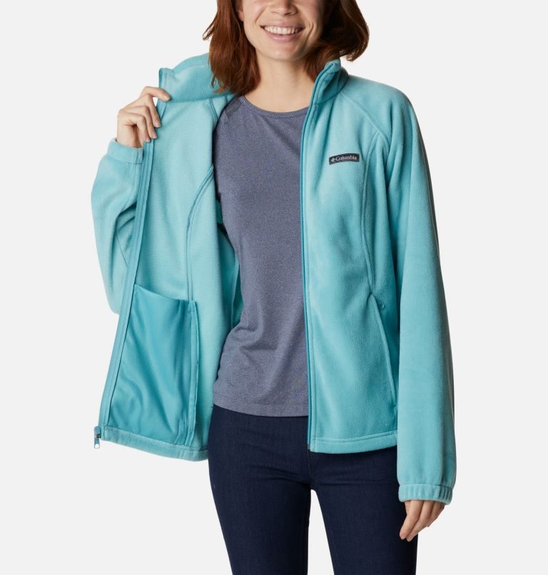 Jachete Din Lână Columbia Benton Springs Full Zip Dama Turcoaz | CHAMQ987Z