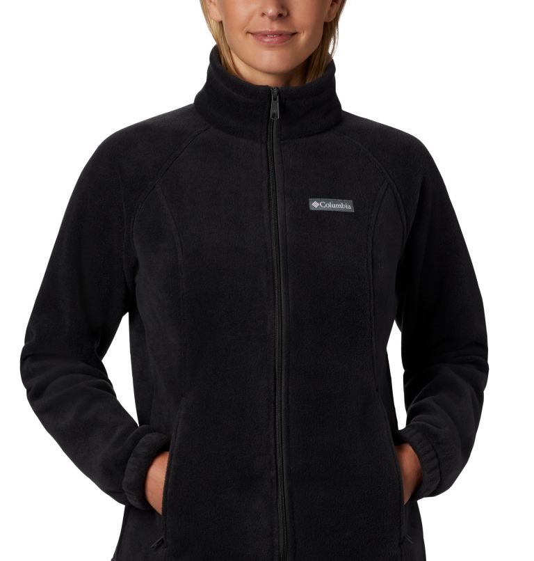 Jachete Din Lână Columbia Benton Springs Full Zip Dama Negrii | HVQ1MZ8S0