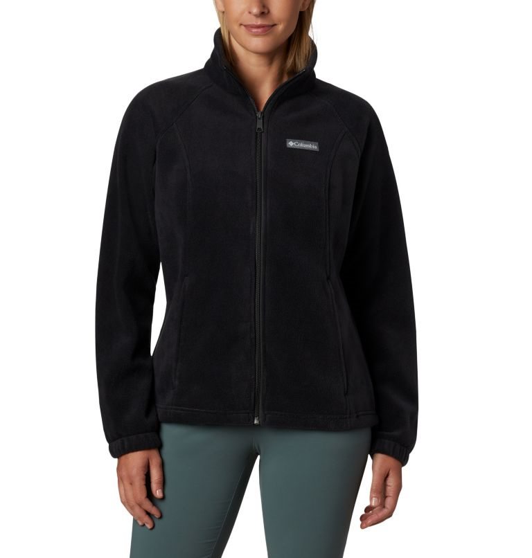 Jachete Din Lână Columbia Benton Springs Full Zip Dama Negrii | HVQ1MZ8S0