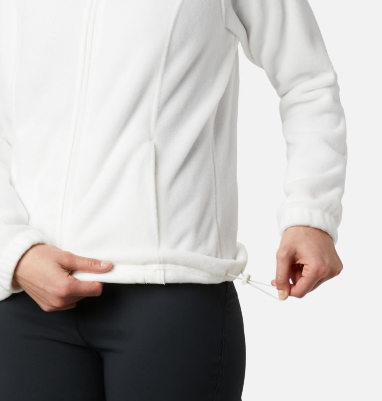 Jachete Din Lână Columbia Benton Springs Full Zip Dama Albi | LVZ981MQS