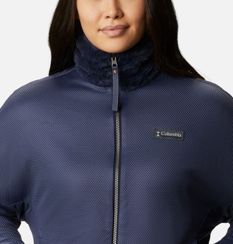 Jachete Din Lână Columbia Bundle Up Full Zip Dama Bleumarin | DCM87Z0SQ