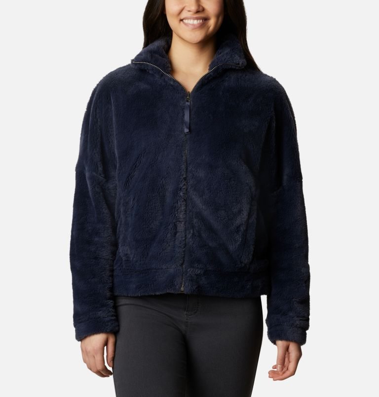 Jachete Din Lână Columbia Bundle Up Full Zip Dama Bleumarin | DCM87Z0SQ