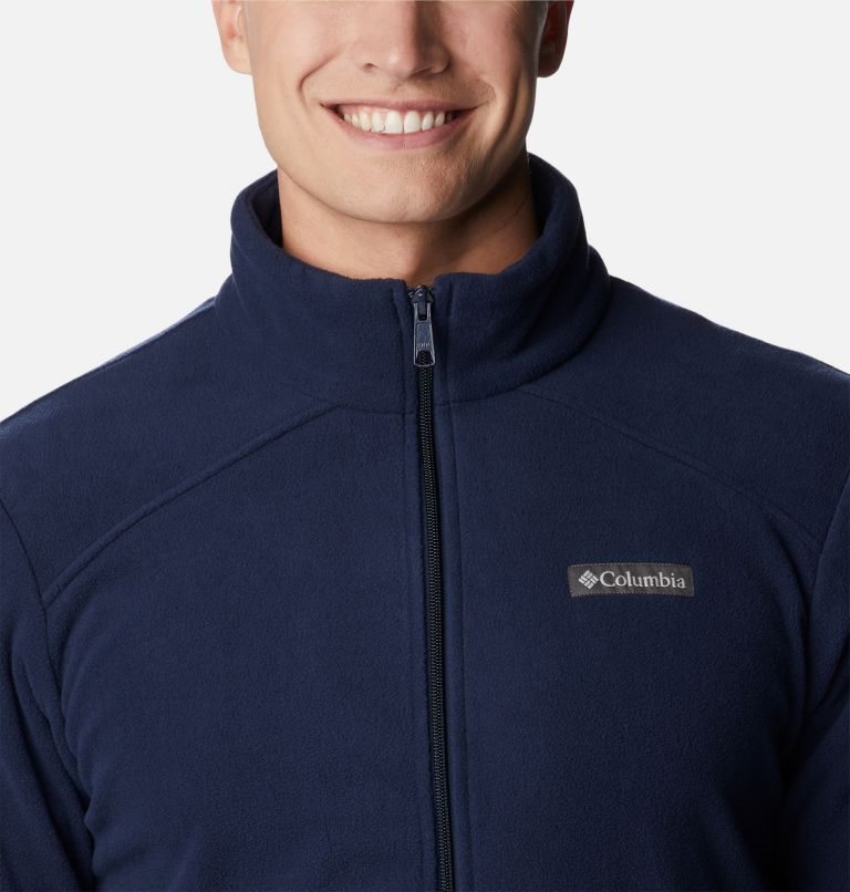 Jachete Din Lână Columbia Castle Dale Full Zip Barbati Bleumarin | CK71ZQ8SA