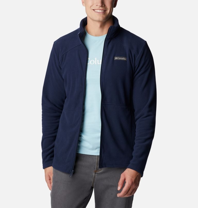 Jachete Din Lână Columbia Castle Dale Full Zip Barbati Bleumarin | CK71ZQ8SA