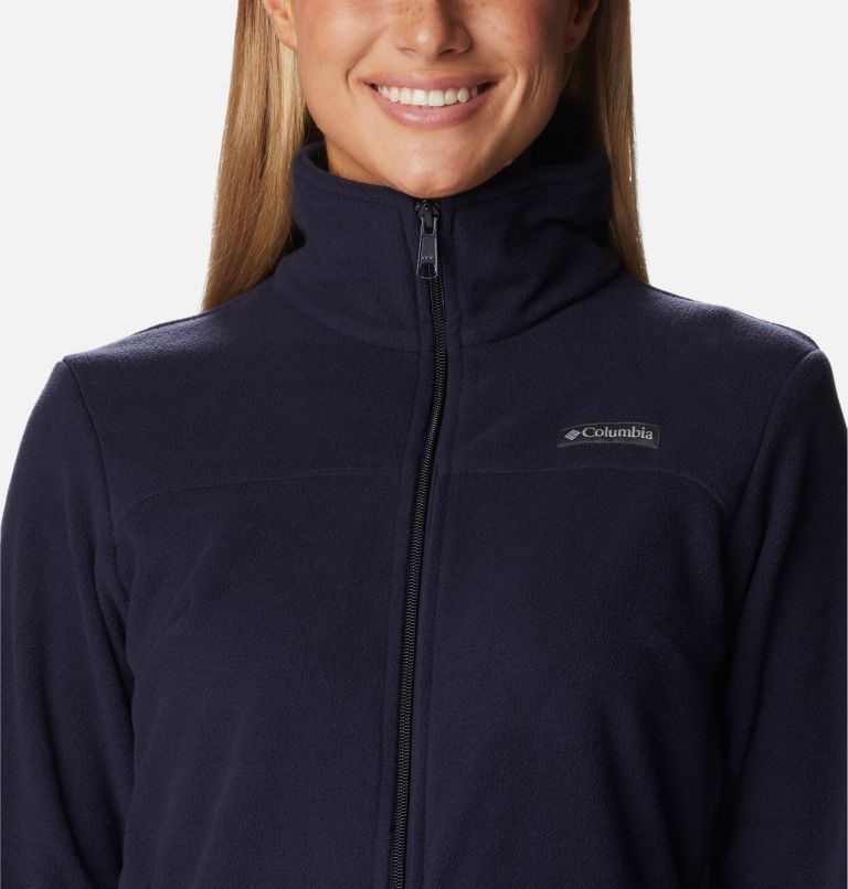 Jachete Din Lână Columbia Castle Dale Full Zip Dama Bleumarin | FG7SA1ZM8