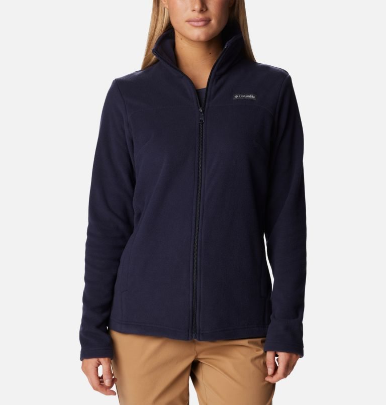 Jachete Din Lână Columbia Castle Dale Full Zip Dama Bleumarin | FG7SA1ZM8