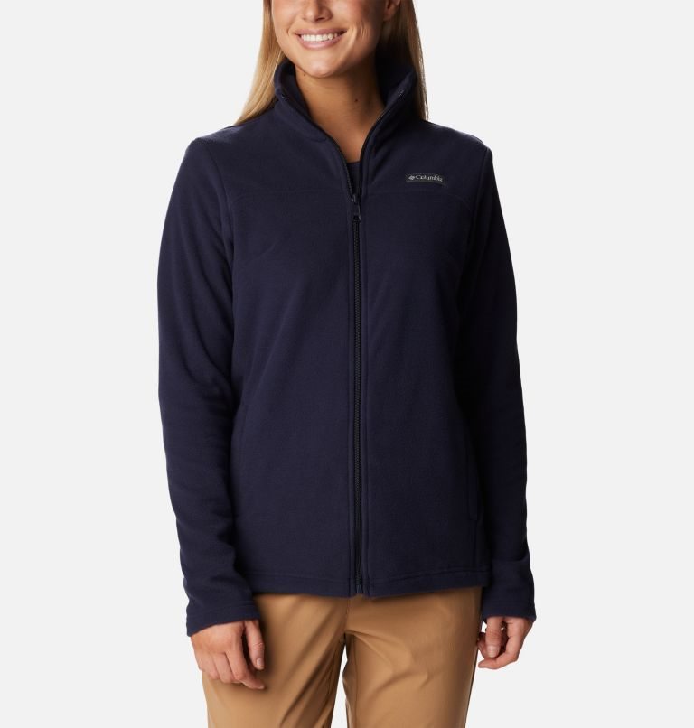 Jachete Din Lână Columbia Castle Dale Full Zip Dama Bleumarin | FG7SA1ZM8