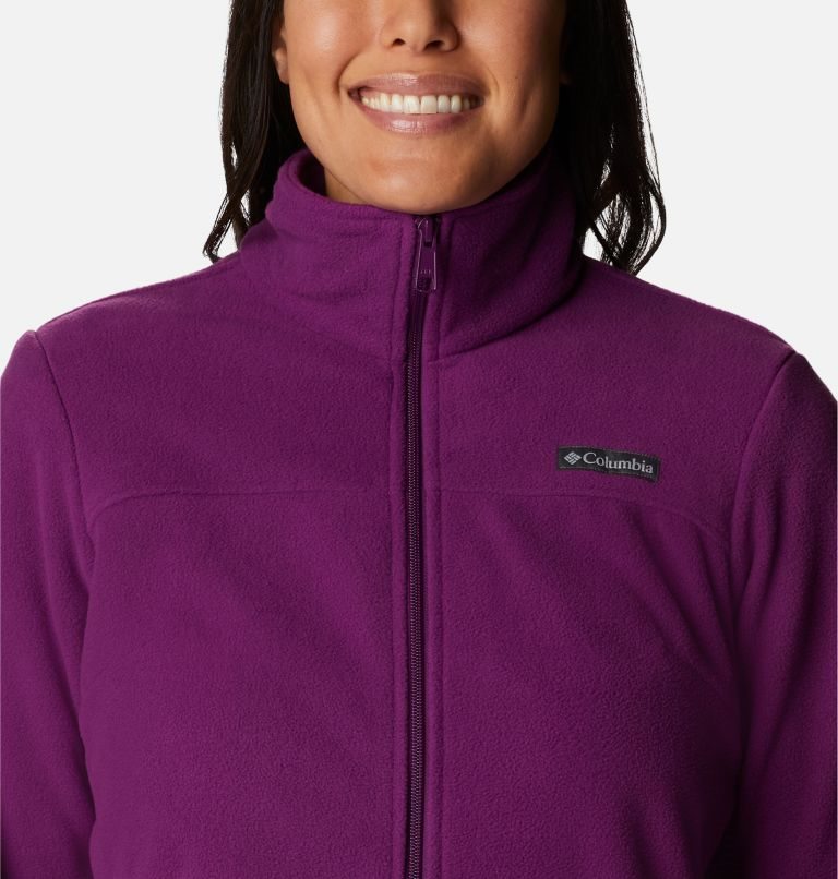 Jachete Din Lână Columbia Castle Dale Full Zip Dama Violet | IZ0S978M1