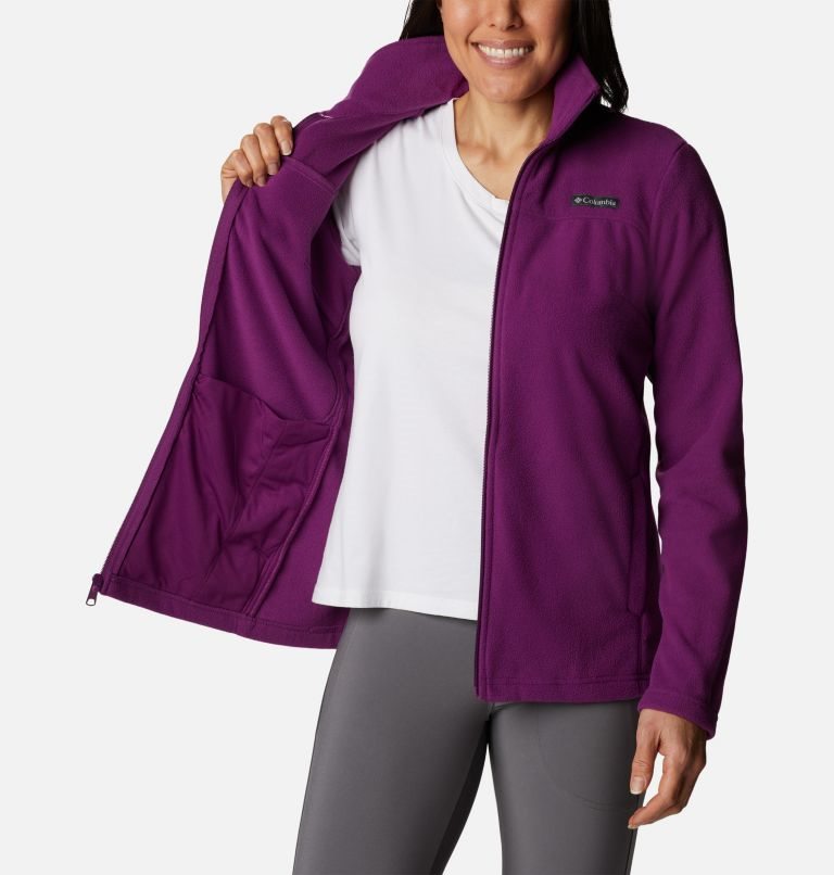 Jachete Din Lână Columbia Castle Dale Full Zip Dama Violet | IZ0S978M1