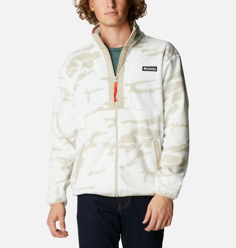 Jachete Din Lână Columbia Field ROC Backbowl Full Zip Barbati Camuflaj | QS7ZAS0Q1