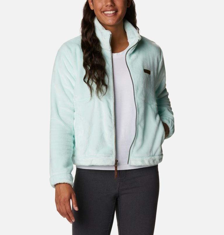 Jachete Din Lână Columbia Fireside Full Zip Dama Turcoaz | QE180S7AZ