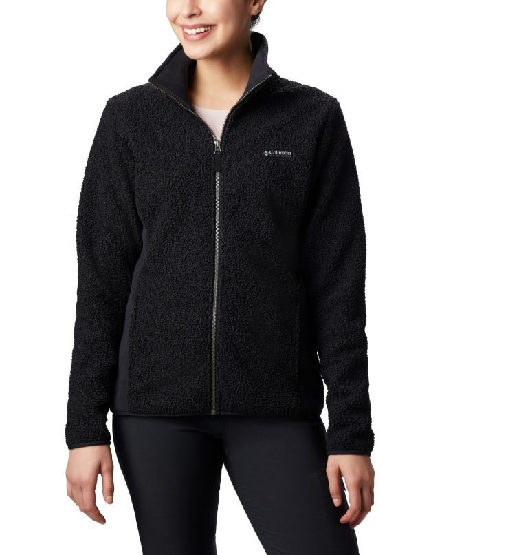 Jachete Din Lână Columbia Panorama Full Zip Dama Negrii | FG7SZ1MQ9