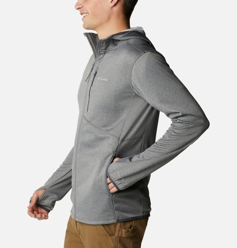 Jachete Din Lână Columbia Park View Full Zip Hoodie Barbati Gri | ZIS91QA0M