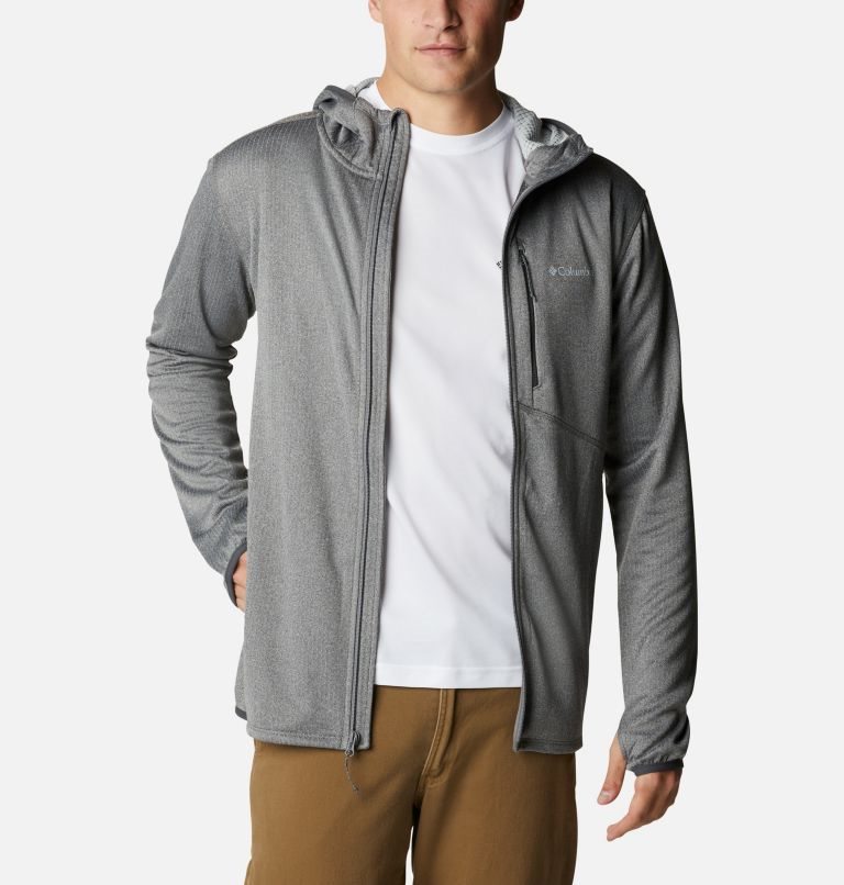 Jachete Din Lână Columbia Park View Full Zip Hoodie Barbati Gri | ZIS91QA0M