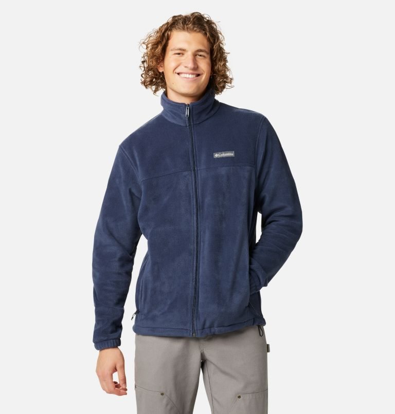 Jachete Din Lână Columbia Steens Mountain 2.0 Full Zip Barbati Bleumarin | BY7M980AZ