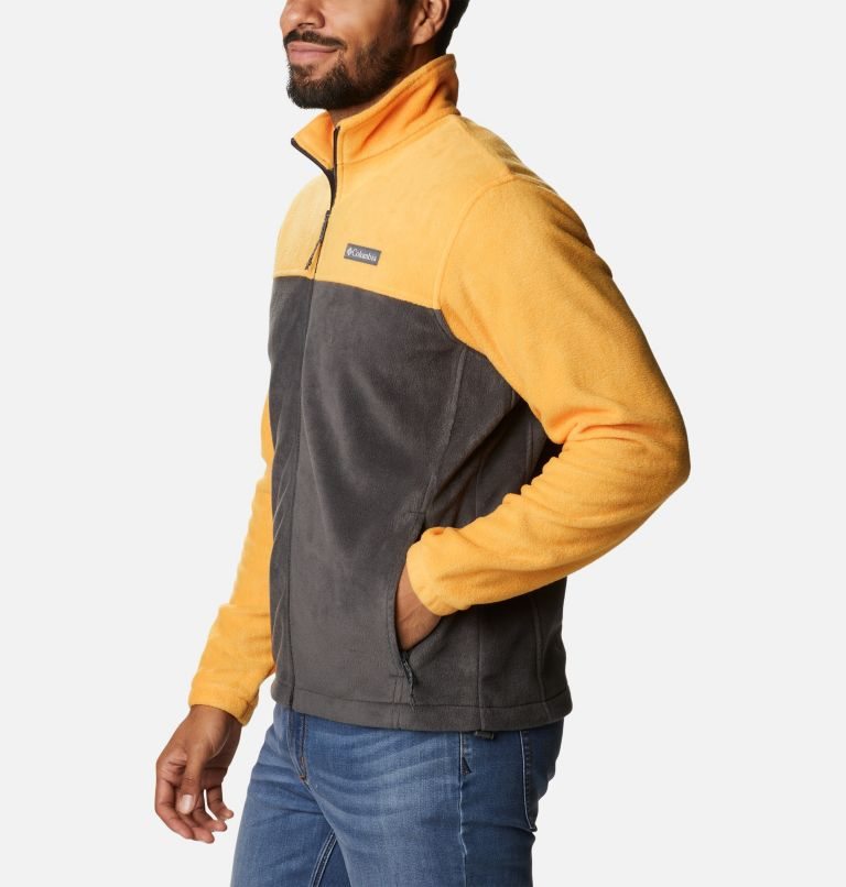 Jachete Din Lână Columbia Steens Mountain 2.0 Full Zip Barbati Mango Negrii | EJSM87Q0A