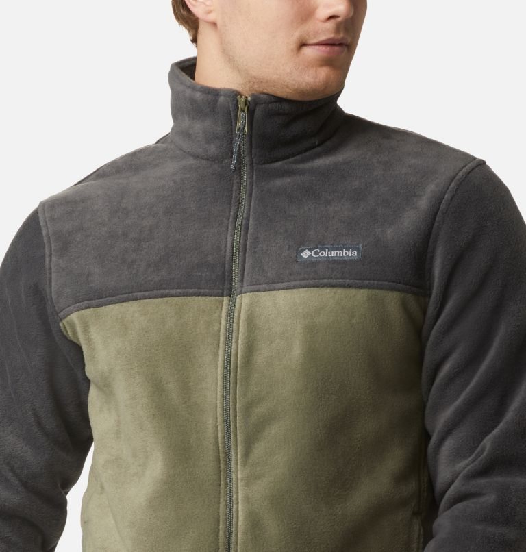 Jachete Din Lână Columbia Steens Mountain 2.0 Full Zip Barbati Negrii Masline Verzi | IV7Q890AS