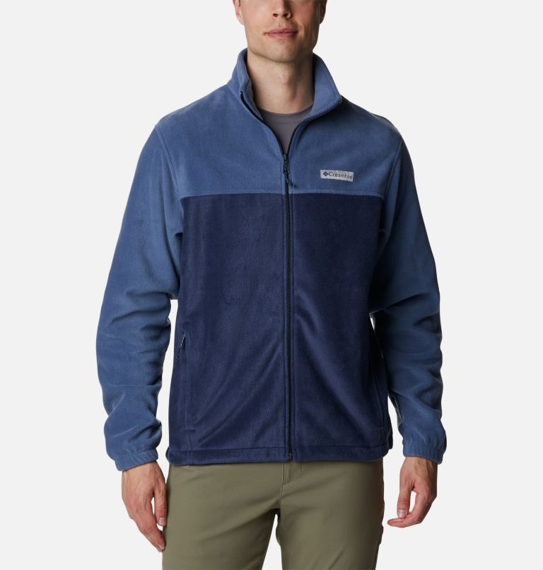 Jachete Din Lână Columbia Steens Mountain 2.0 Full Zip Barbati Bleumarin | SIZ7018AM