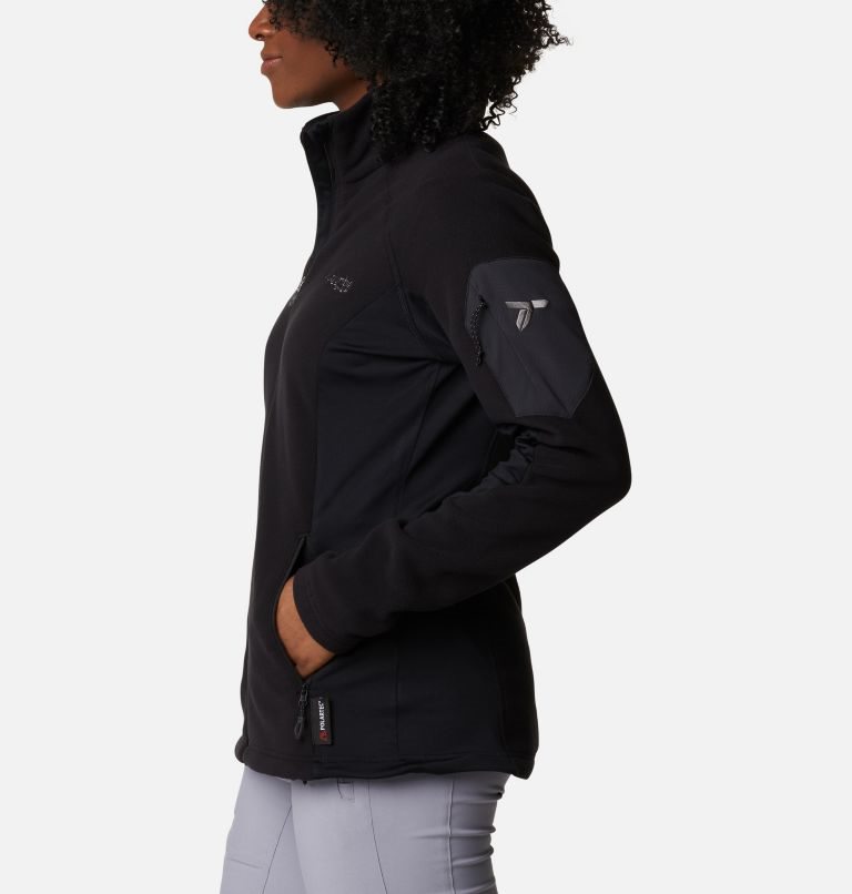 Jachete Din Lână Columbia Titan Pass 2.0 II Full Zip Dama Negrii | FTS90MAQ1