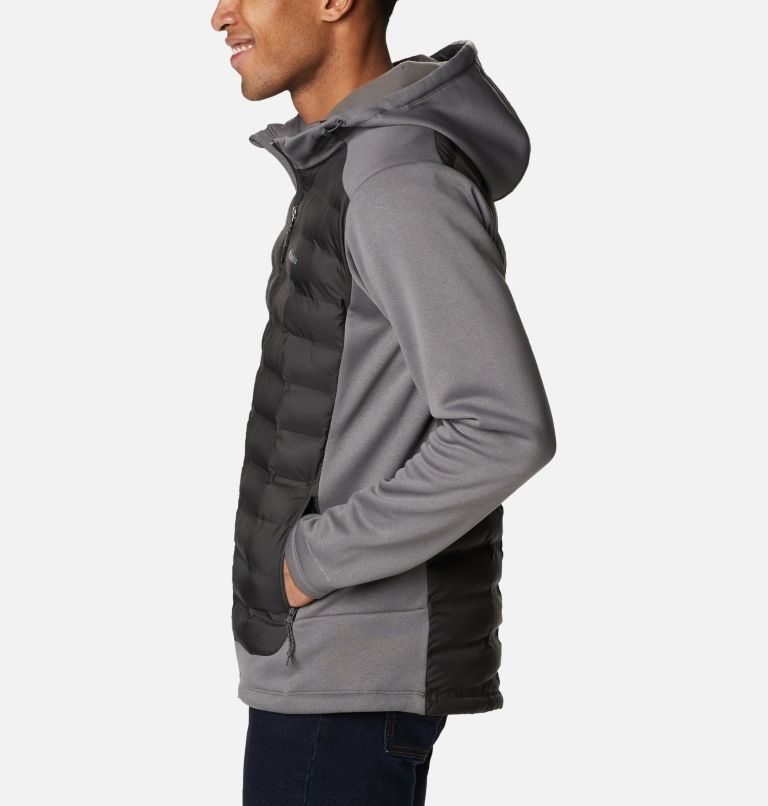 Jachete Izolate Columbia Out-Shield Full Zip Hoodie Barbati Gri | EV98S1MA0