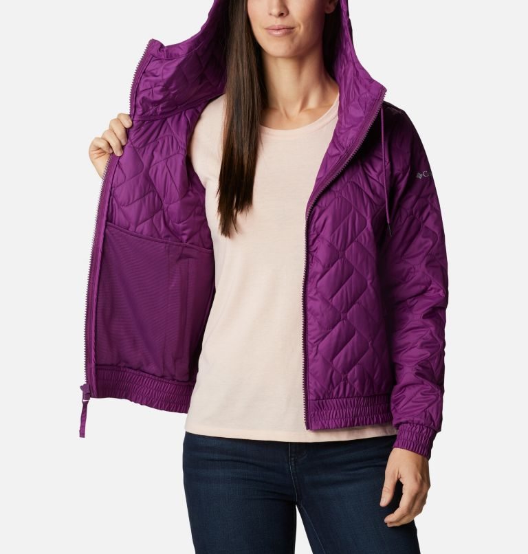 Jachete Izolate Columbia Sweet View Bomber Dama Violet | AJ1M0AQ7S