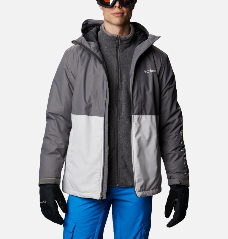 Jachete Izolate Columbia Timberturner Ski Barbati Gri | KD891AZ0S