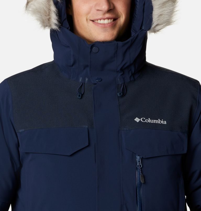 Jachete Parka Columbia Great Bend 780 TurboDown Barbati Bleumarin | BD0MSZ7QA