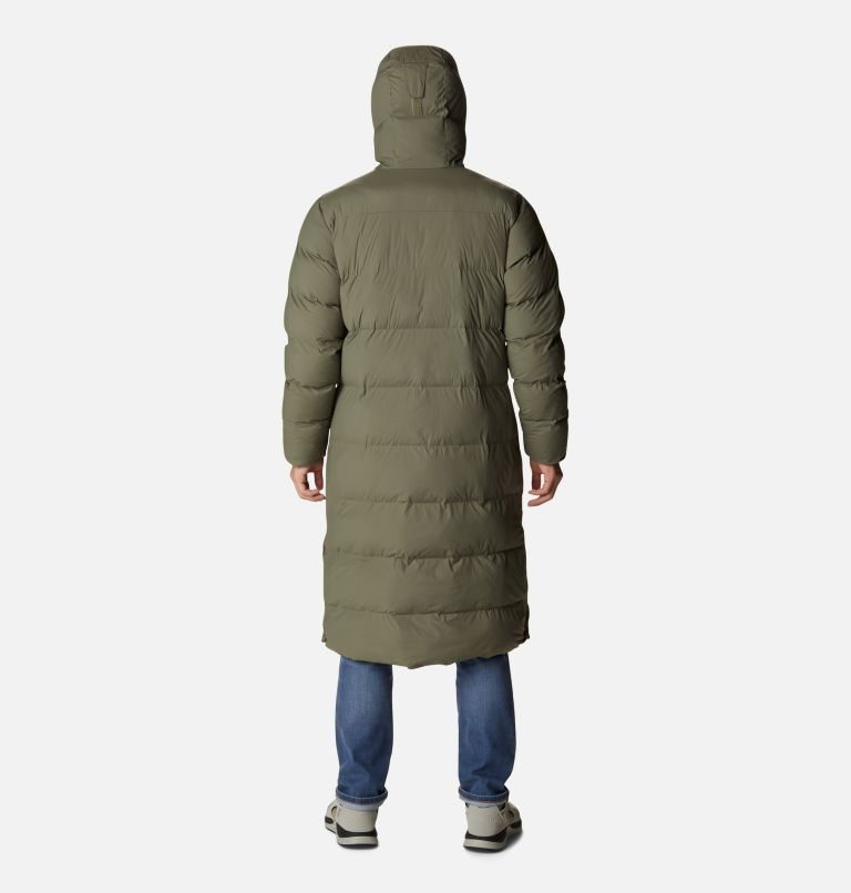 Jachete Parka Columbia Hunters Drive Long Barbati Masline Verzi | SN910ZM7A