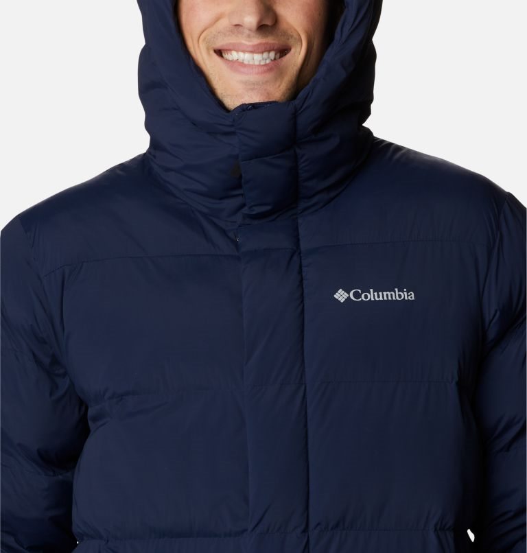 Jachete Parka Columbia Hunters Drive Long Barbati Bleumarin | ZRSQ1M980