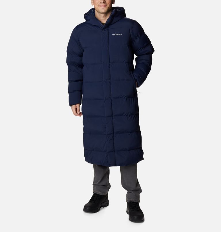 Jachete Parka Columbia Hunters Drive Long Barbati Bleumarin | ZRSQ1M980