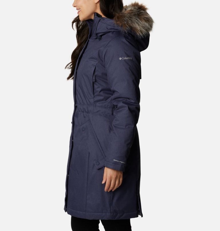 Jachete Parka Columbia Juniper Ridge Omni-Heat Infinity Down Dama Bleumarin | YO1MZ9QA0