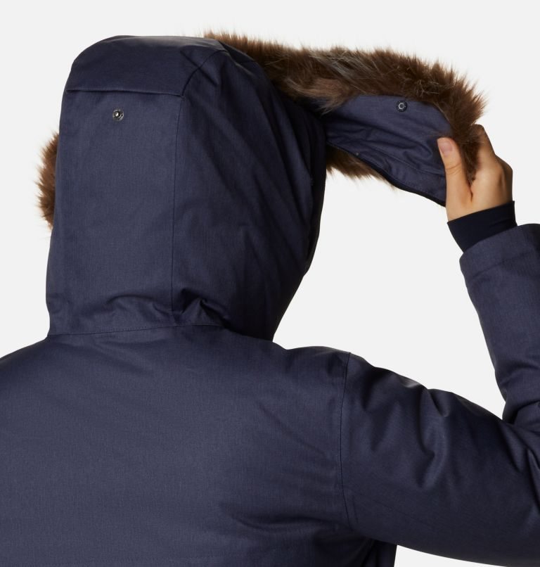 Jachete Parka Columbia Juniper Ridge Omni-Heat Infinity Down Dama Bleumarin | YO1MZ9QA0