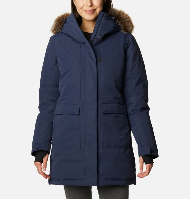 Jachete Parka Columbia Little Si Omni-Heat Infinity Insulated Dama Bleumarin | JRM91QS0Z