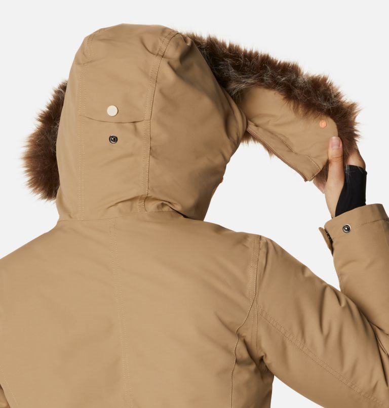 Jachete Parka Columbia Little Si Omni-Heat Infinity Insulated Dama Maro Deschis | KB9QM8ZA7