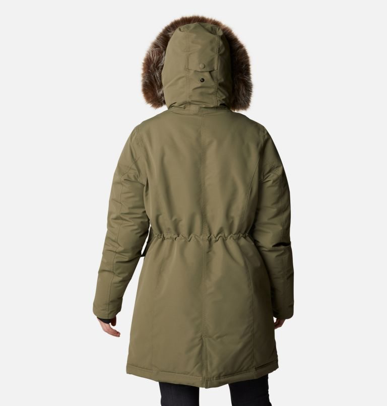 Jachete Parka Columbia Little Si Omni-Heat Infinity Insulated Dama Masline Verzi | KUA7SZM91