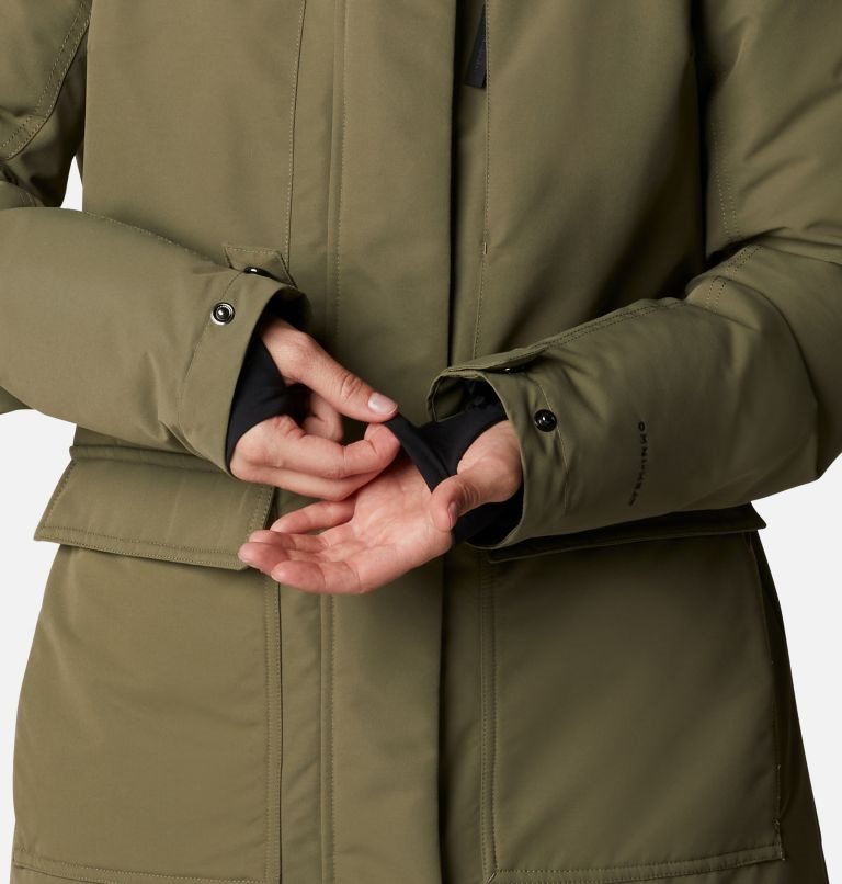 Jachete Parka Columbia Little Si Omni-Heat Infinity Insulated Dama Masline Verzi | KUA7SZM91