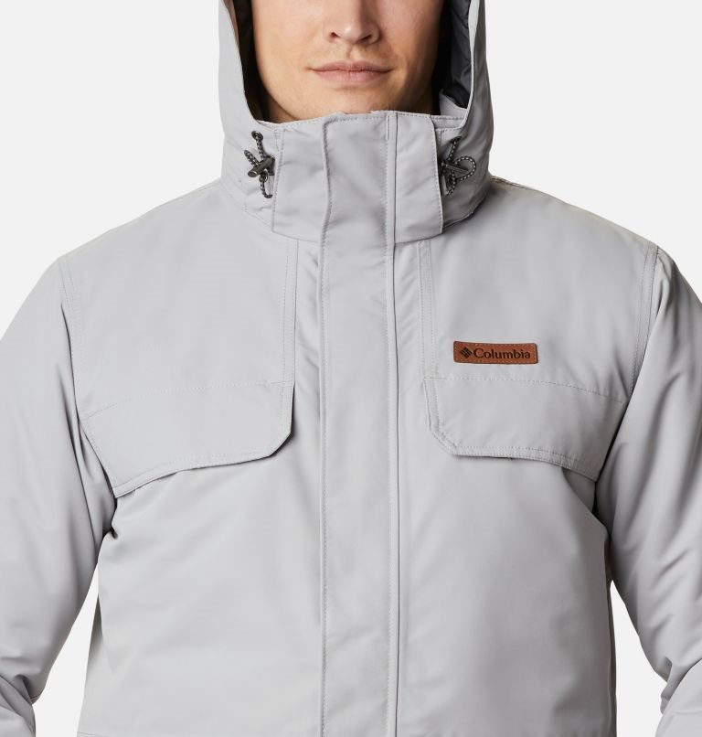 Jachete Parka Columbia Rugged Path Barbati Gri Deschis | OLS1A8Q79