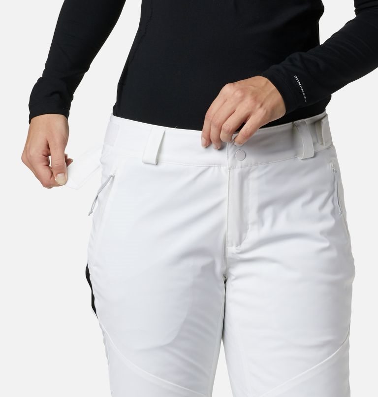 Pantaloni Columbia Backslope Dama Albi | SC9MQ7Z0S