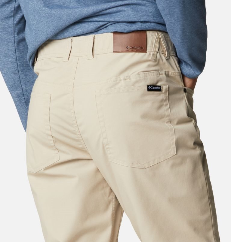 Pantaloni Columbia Cobble Creek 5-Pocket Barbati Kaki | FKM01SQZ8