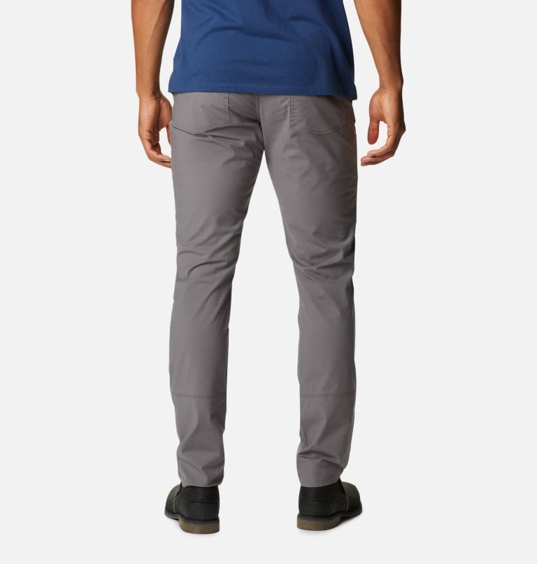 Pantaloni Columbia Cobble Creek 5-Pocket Barbati Gri Inchis | FTS1AM097