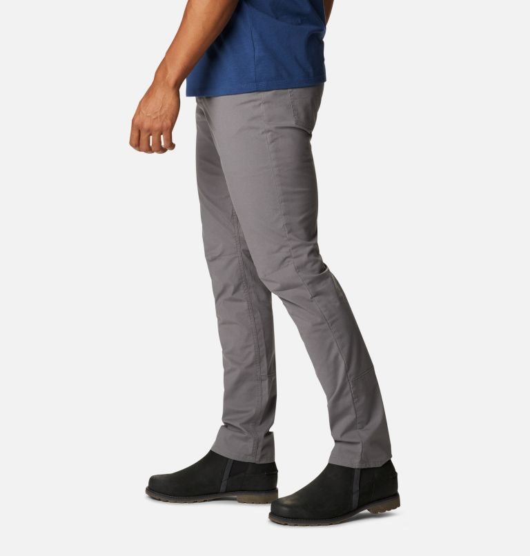 Pantaloni Columbia Cobble Creek 5-Pocket Barbati Gri Inchis | FTS1AM097