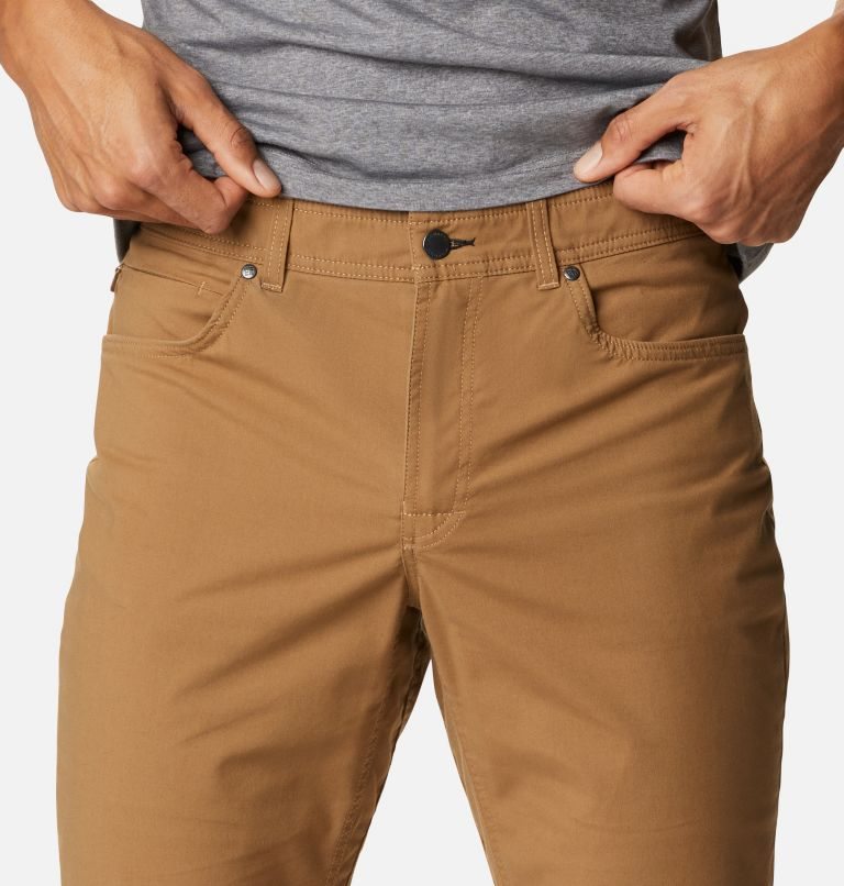 Pantaloni Columbia Cobble Creek 5-Pocket Barbati Maro | ZC8Z0M1SA