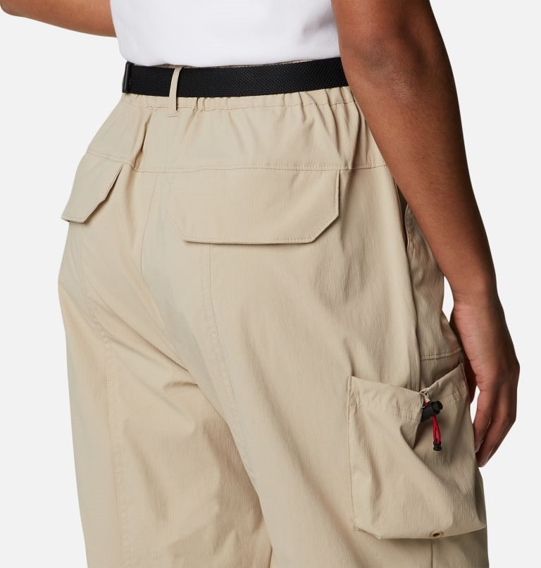 Pantaloni Columbia Field Creek Utility Dama Kaki | JMQZS7A89