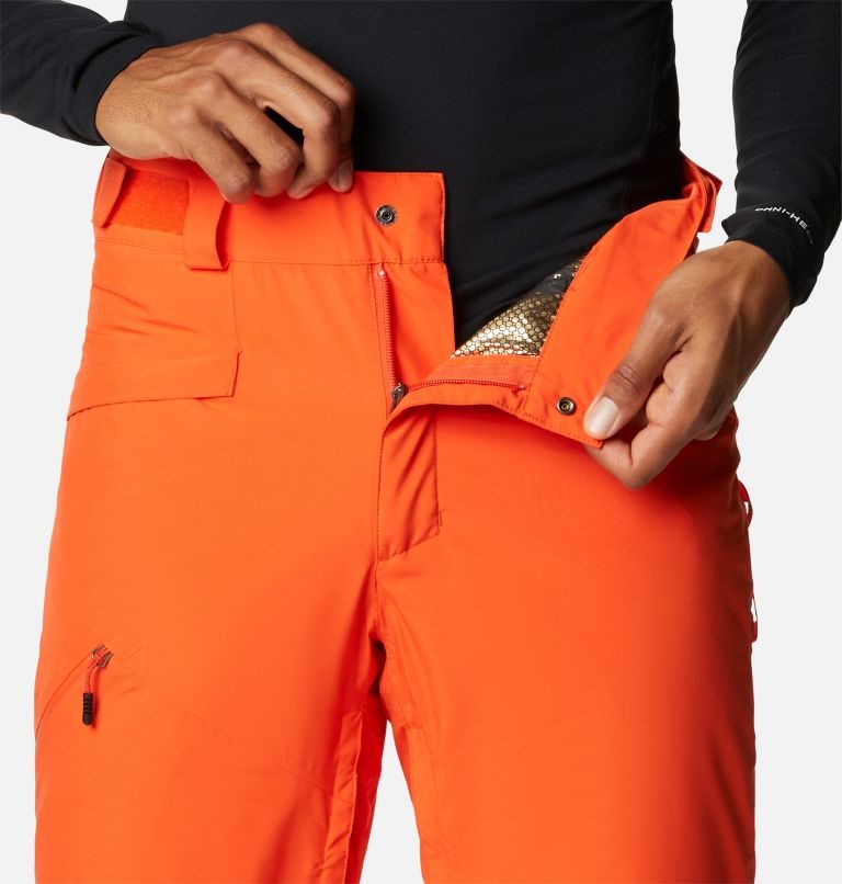 Pantaloni Columbia Kick Turn II Omni-Heat Infinity Insulated Barbati Portocalii | HJAS9ZQ01