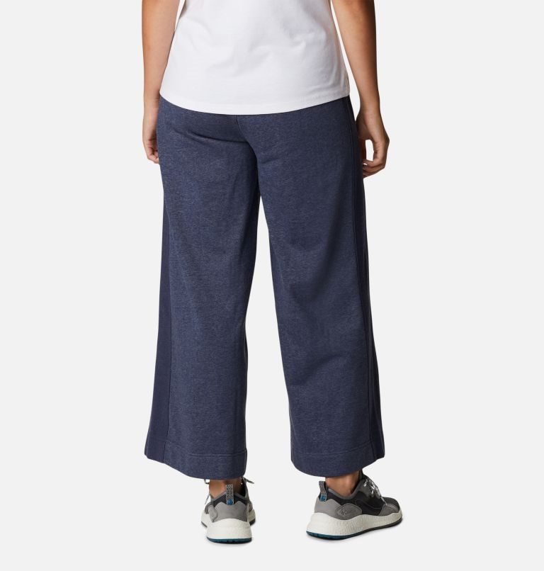 Pantaloni Columbia Lodge French Terry Dama Bleumarin | NCA19QM7S