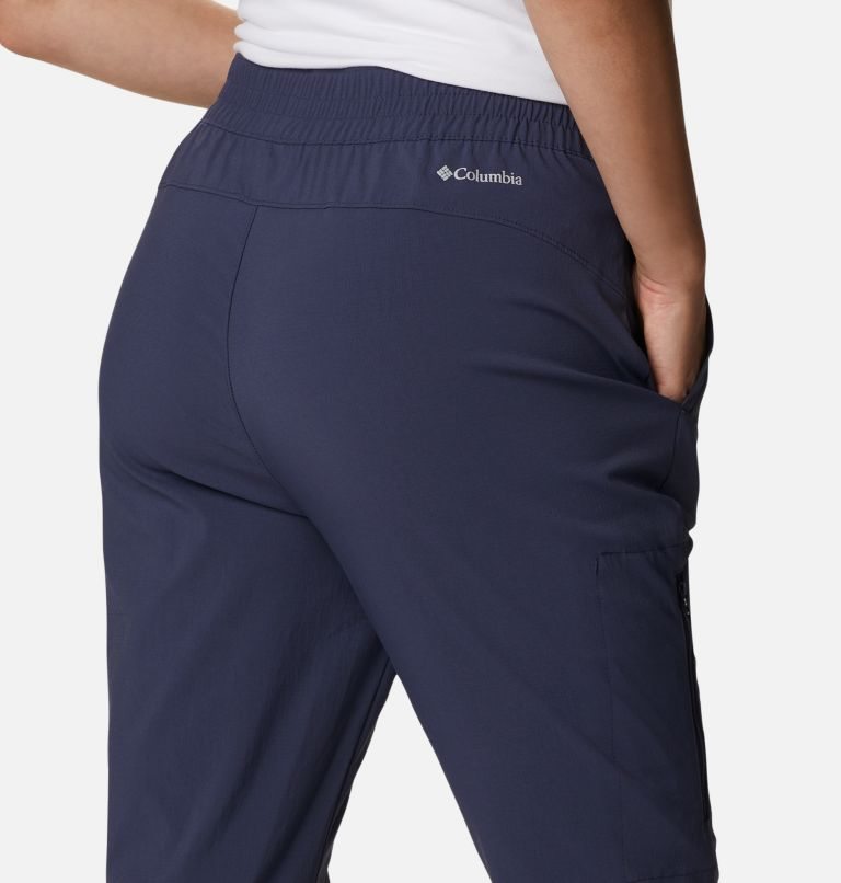 Pantaloni Columbia On The Go Dama Bleumarin | XMMA09Q71