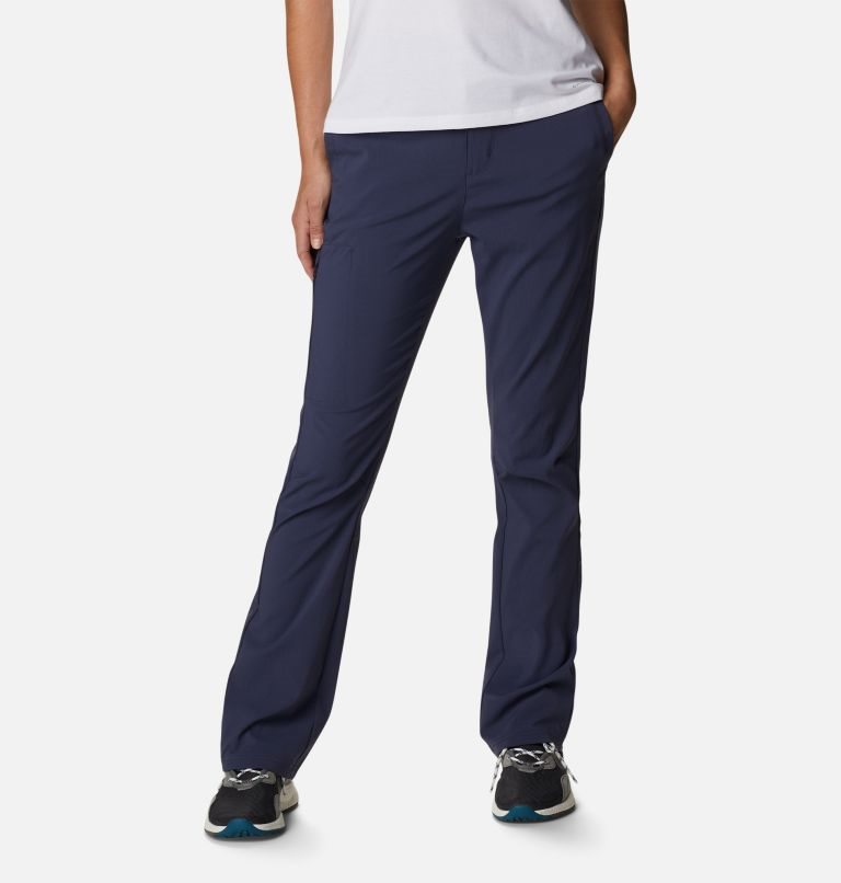 Pantaloni Columbia On The Go Dama Bleumarin | XMMA09Q71