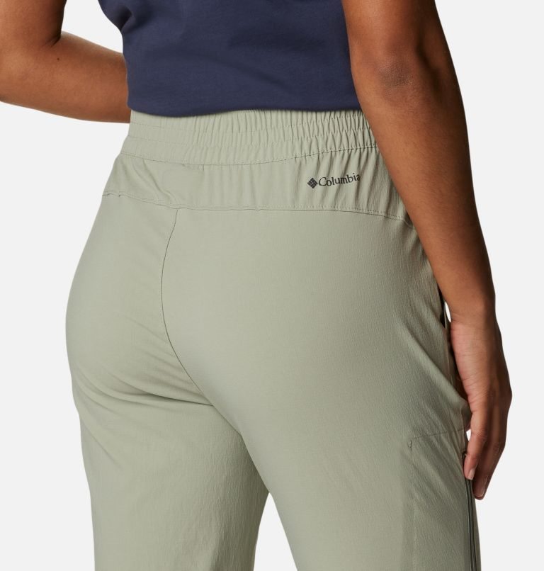 Pantaloni Columbia On The Go Dama Masline Verzi | ULMQ9Z7SA